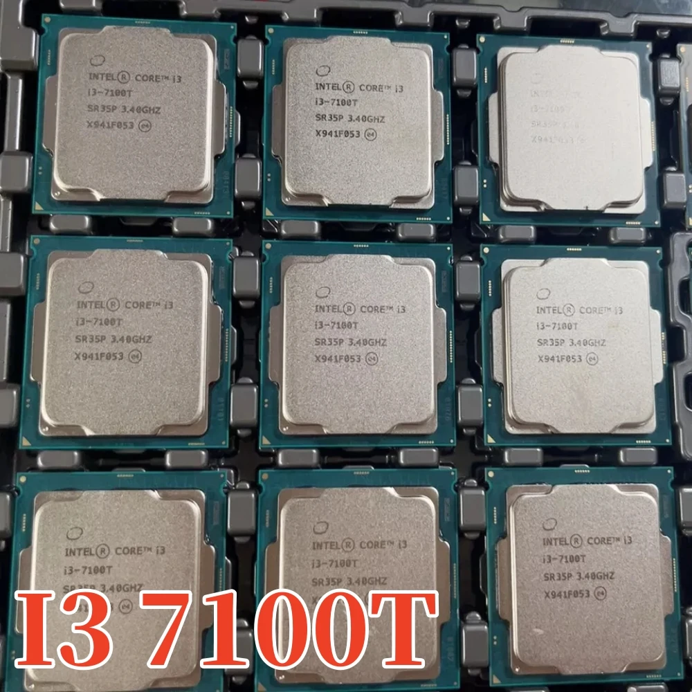 

Оригинальный двухъядерный процессор Intel Core i3-7100T, 3,40 ГГц, 3 МБ кэш-памяти i3 7100T LGA1151, 35 Вт, настольный процессор, бесплатная доставка