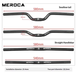 Bicycle 25.4mm handlebar MTB child bike bar 25.4x580 for brompton M handlebar 30 50 high