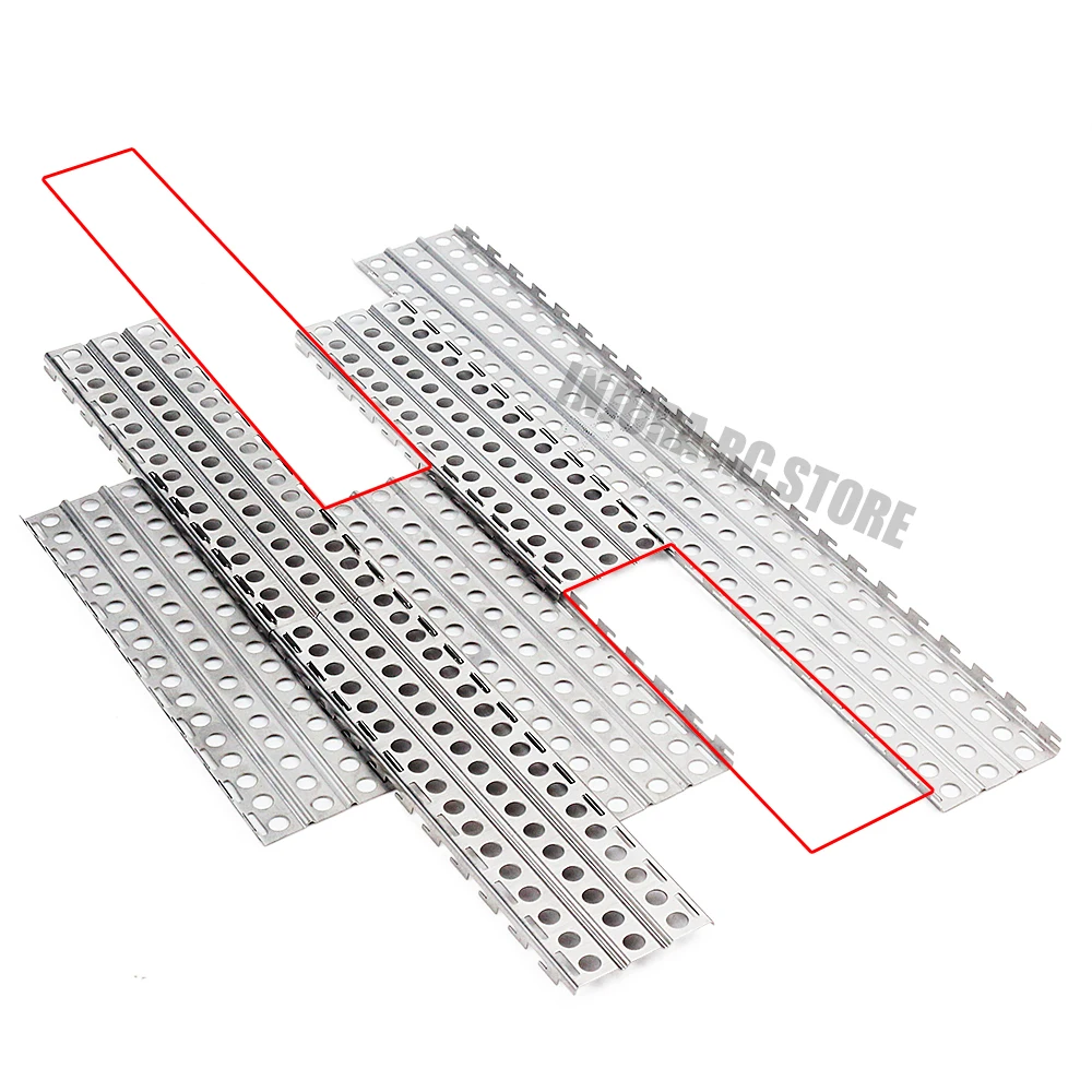 2Pcs Metal Aluminum Alloy Sand Ladder Recovery Board for 1/10 RC Crawler Axial SCX10 90046 Tamiya CC01 D90 D110 TRX4 Recat MST image 5