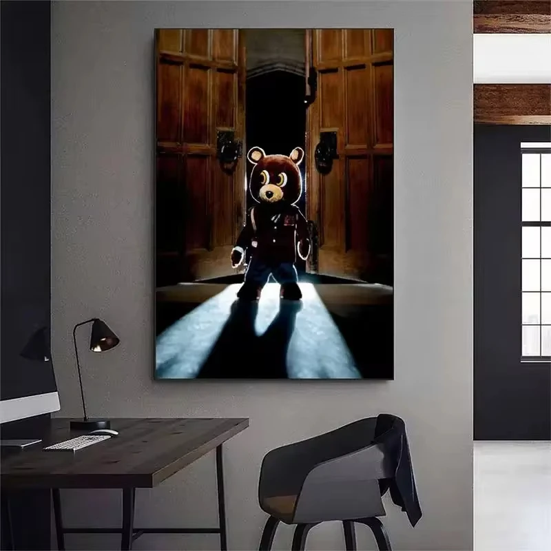 Kanye West Ye Rapper Poster Printing Wall Pictures Living Room Home Decoration Painting