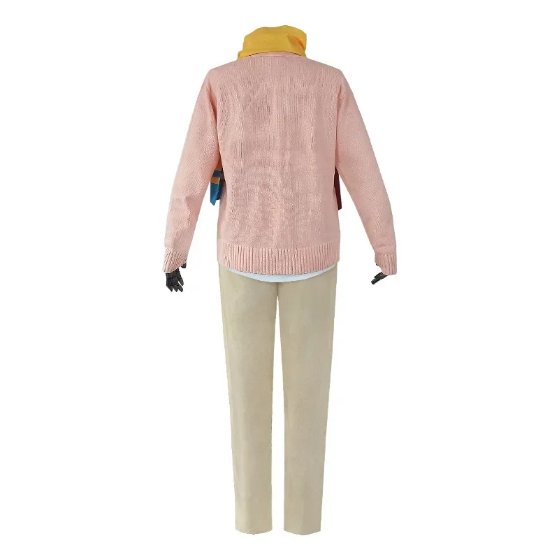 أزياء كوسبلاي ميتسوبا سوسوكي التأثيرية أنيمي Jibaku Shounen المرحاض ملزمة Hanako كون أزياء تنكرية شعر مستعار وردي موحد