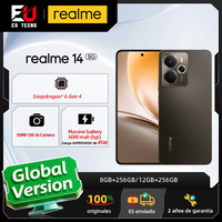 Global Version Realme 14 5g Smartphone Snapdragon 6 Gen 6.67 Inch 120Hz Amoled Esports Display 6000Mah Titan Battery 50Mp Ois