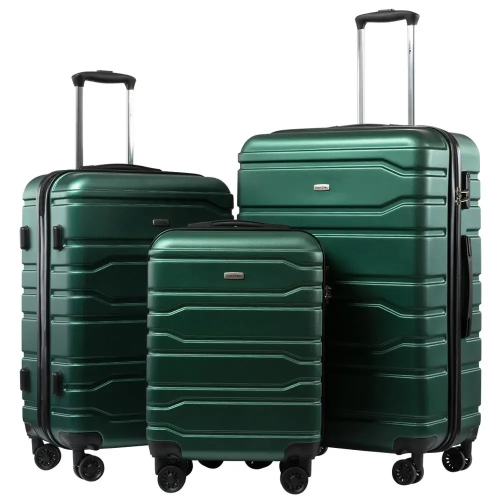 New 20\'\'24/28 inch Luggage set Travel suitcase on wheels trolley luggage Cabin suitcase carry on hardside luggage fashion bag