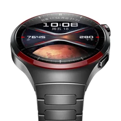 No Gaps Original Titanium Metal Strap For Huawei Watch 4 Pro Metal Bracelet For Huawei Watch 4 Pro Business Band Correa