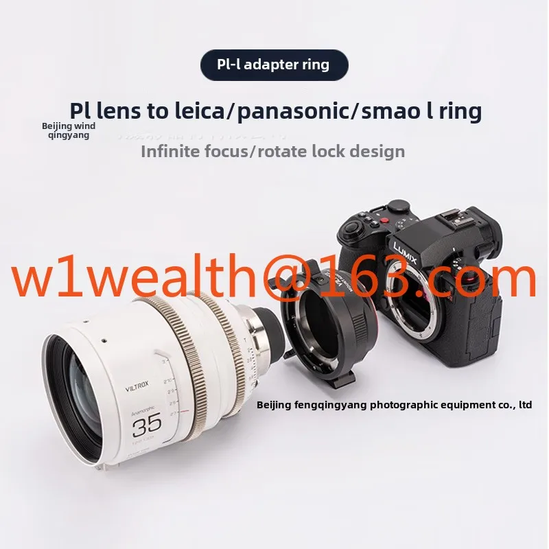 Adapter ring PL mount Lens to L mount Body for Sigma FP L Leica Panasonic