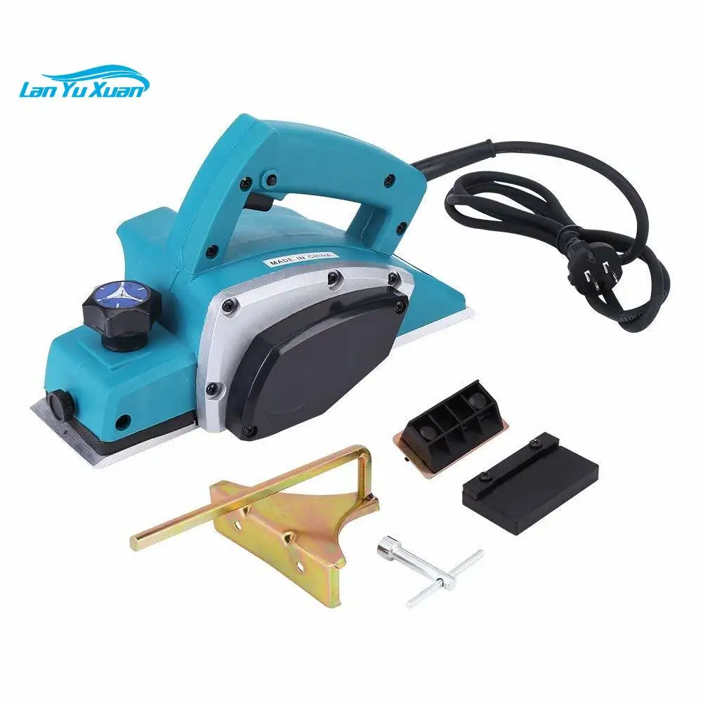 

800W Powerful Electric Wood Hand Planer 3-1/4-Inch Woodworking Surface Held Accurate Smooth Door Machine