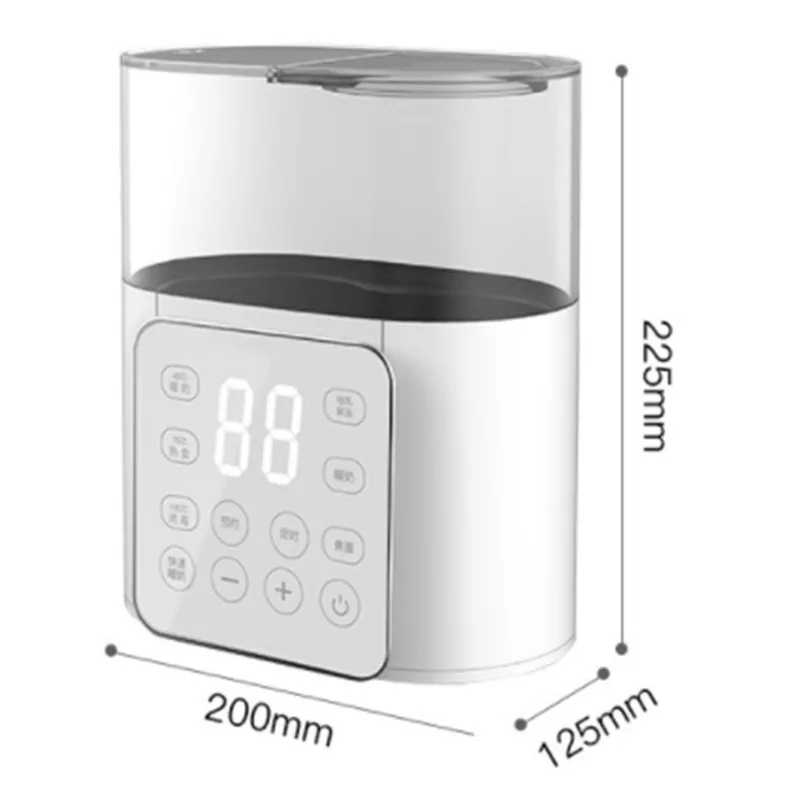 Babyflaschenwärmer, multifunktional, schnell, Baby-Zubehör, Heizung, Milchwärmer, Sterilisator mit genauer Temperaturregelung