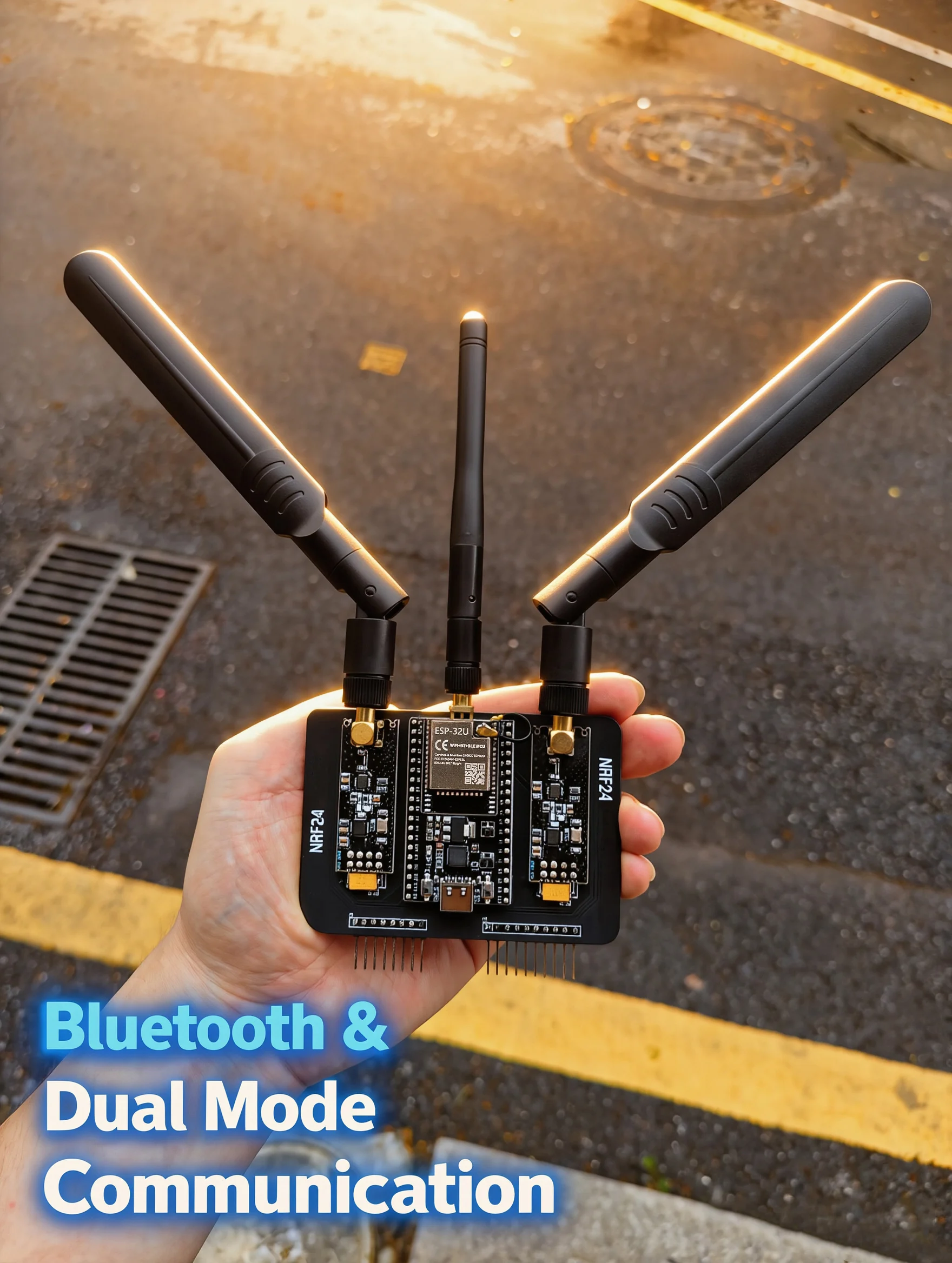 Antenna 2.4Ghz - De Flipper Zero ESP32 DevKitC +