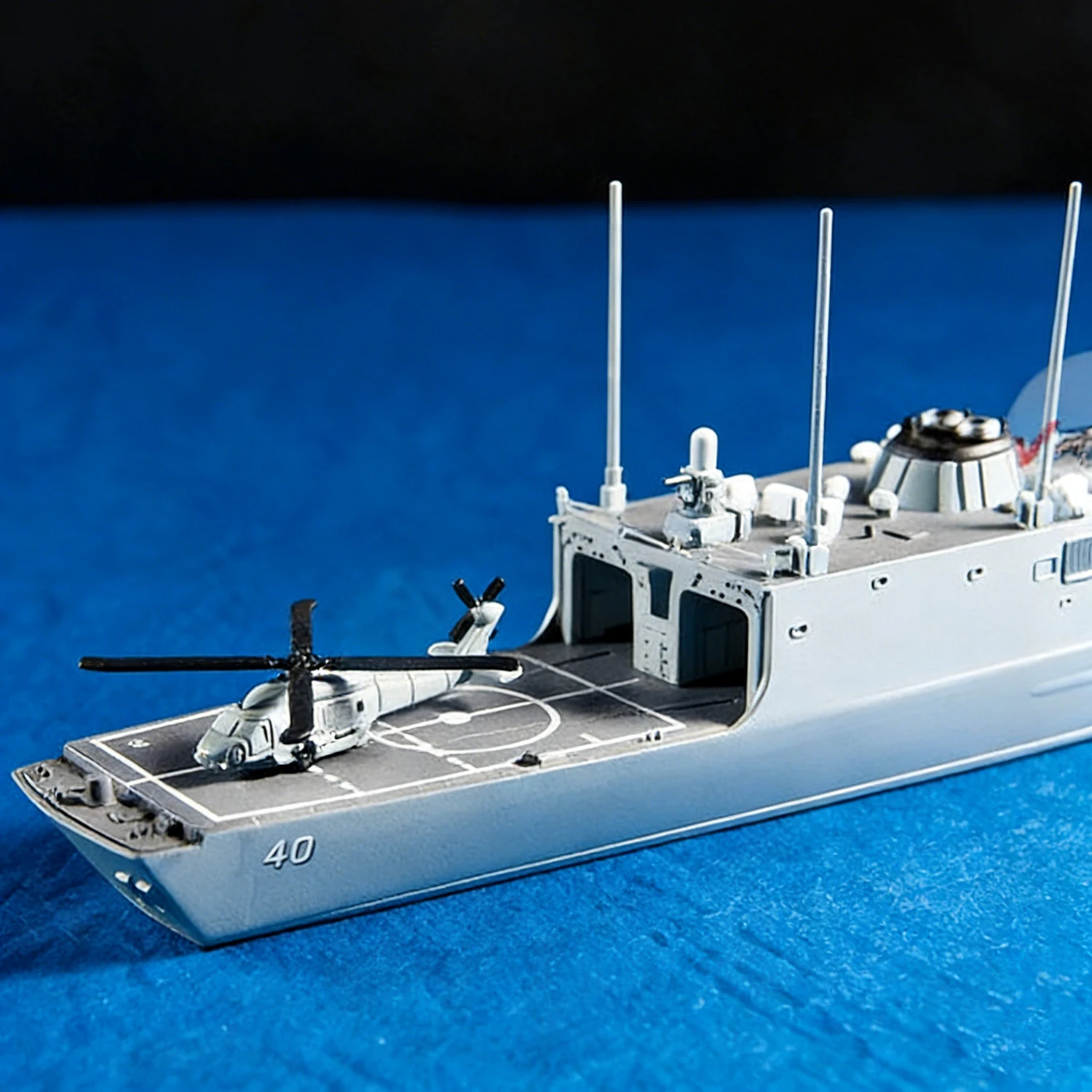 1/700 محاكاة أوليفر هازارد بيري فئة نموذج الفرقاطة 20 سنتيمتر غني بالتفصيل السفن نموذج ثابت السفينة لعبة حلية نموذج سفينة حربية