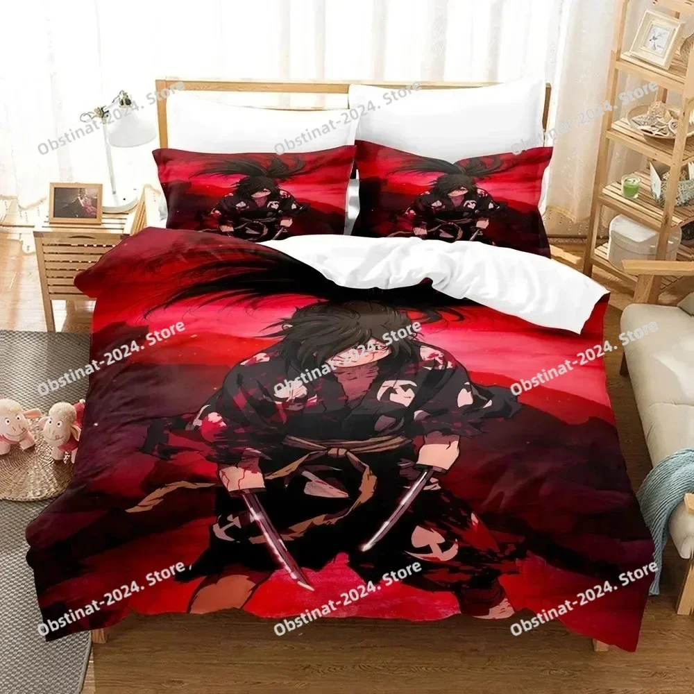 

3D Printed Anime Dororo Bedding Set Twin Full Queen King Size With Pillowcases Bedroom Decor Home Textiles Birthday Gift