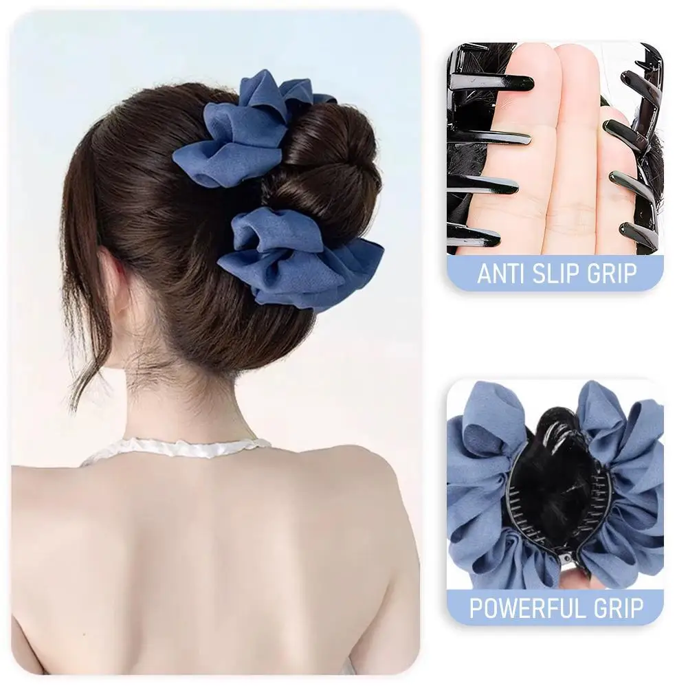 

Синтетический бант для волос, зажим для волос, шиньон, беспорядочный пучок, зажим для волос, волнистый вьющийся пучок, наращивание хвоста, пучок для волос с бутоном цветка