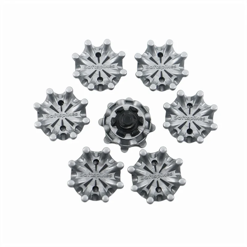 Bicycle Antiskid Shoe Nail EIEIO 14 Pcs Gray Spikes For Sports Golf Cleats Bike Cycling Equipment