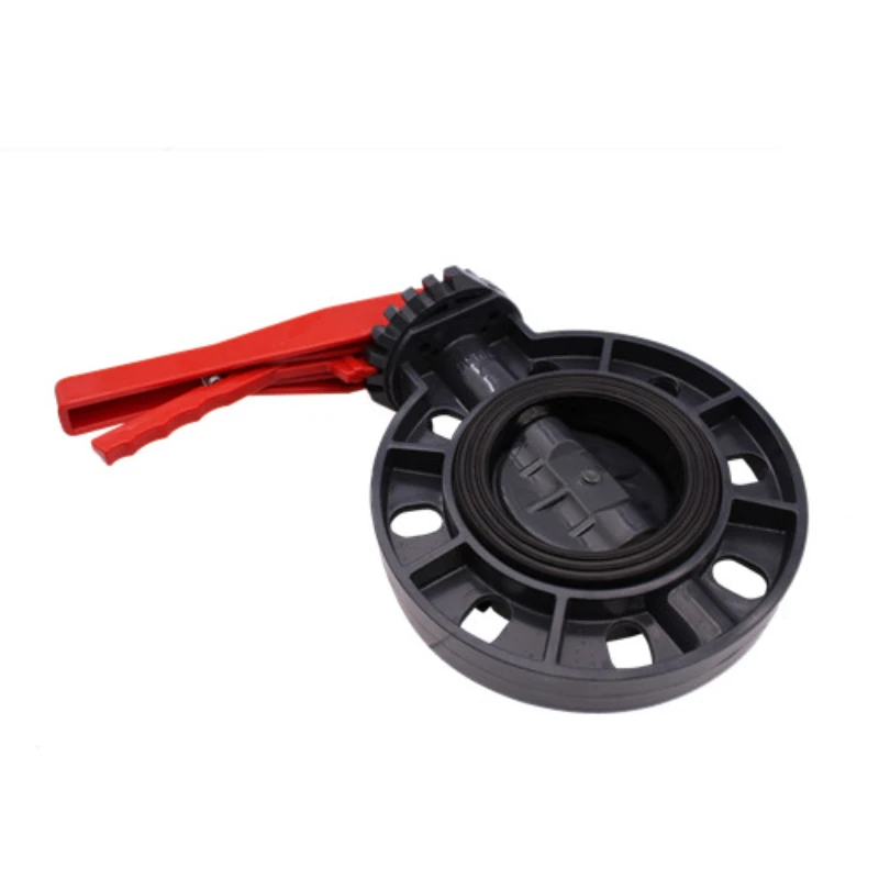 

UPVC/PVC Acid and Alkali Resistant Handle a Pair of Hairclips PVC Butterfly Valve