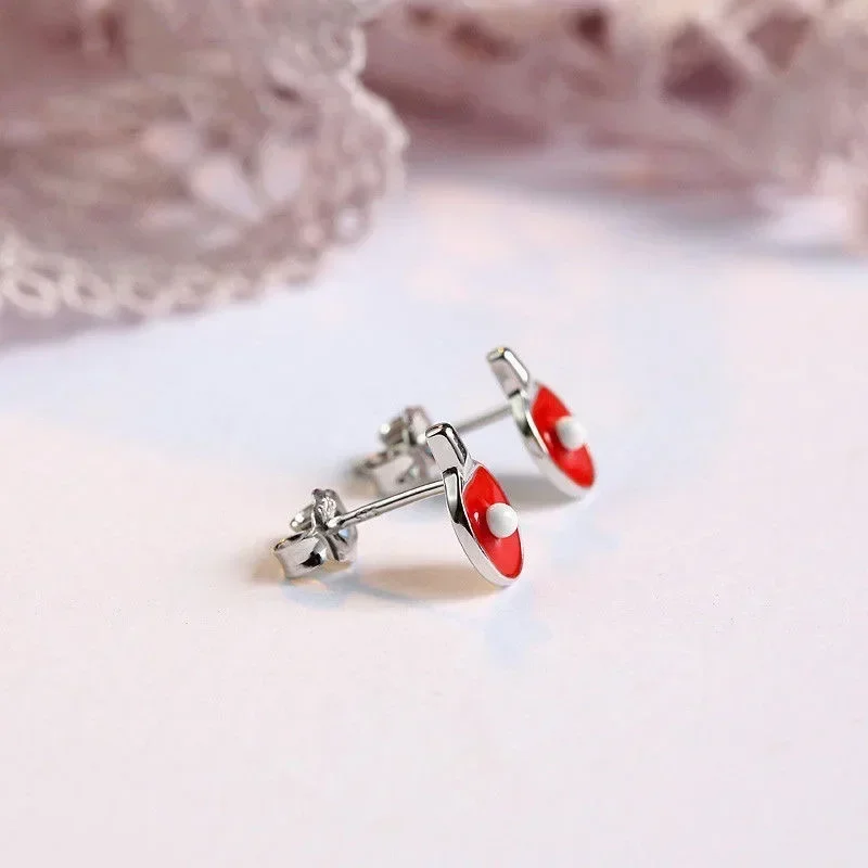 2026 New Original Personalized Table Tennis Racket Earrings Small and Simple Niche Design Fashion Trend Birthday Gift