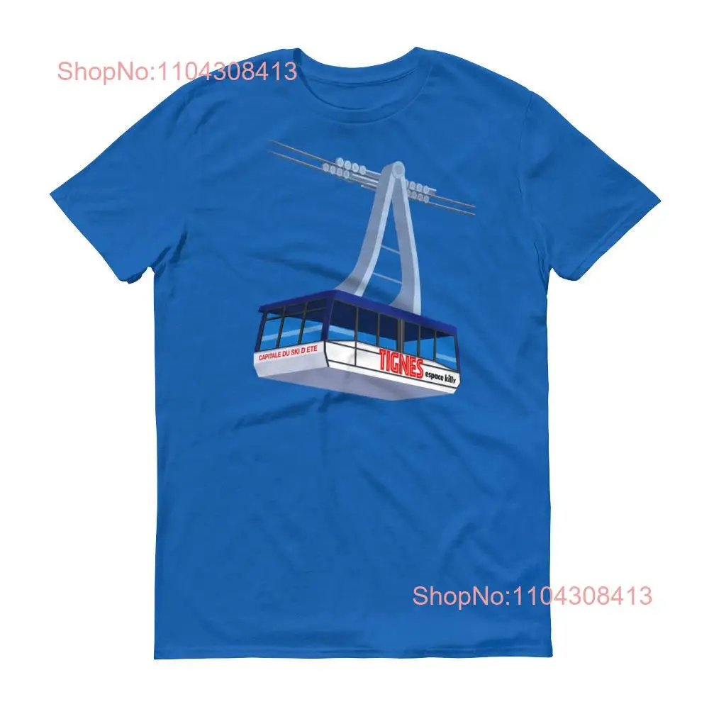 Tignes Ski Resort T Shirt long or short sleeves