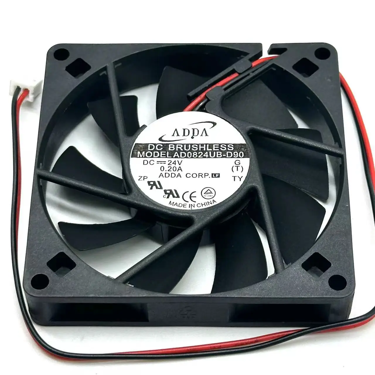 

ADDA AD0824UB-D90 G DC 24V 0.20A 80x80x15mm Server Cooling Fan