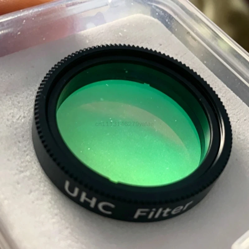 1.25 Inch UHC Light Pollution Reduction Filter Multi-Coated Optical Lens for Telescope Eyepiece Deep Sky Nebula Astronomical