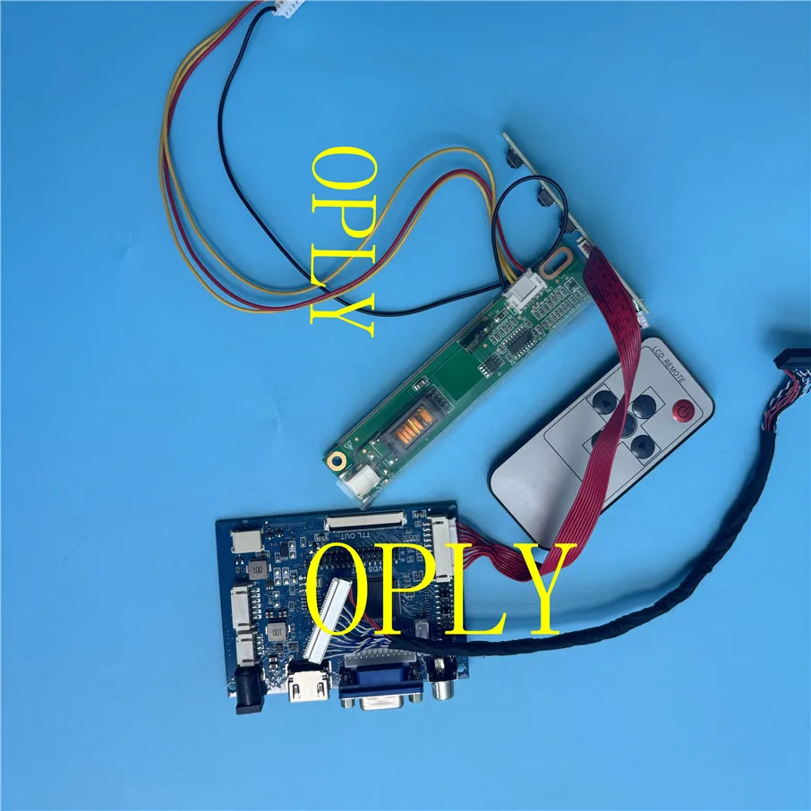 AV VGAController Driver board  HDMI-Compatible for CLAA154WA01 CLAA154WA02 15.4inch 1280×800 30pin 1 CCFL LCD panel Display Kit