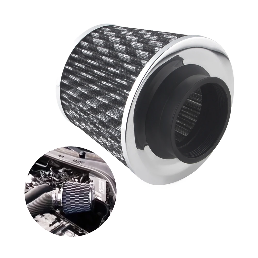 Universal Auto super power air Intake high flow air filter 60MM 65MM 70MM 75MM 80MM 90MM AF5004