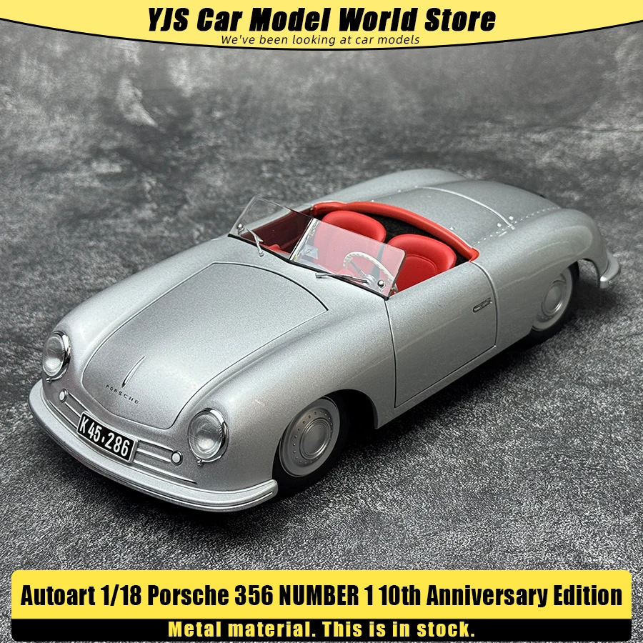 

AUTOART 1/18 Модель автомобиля Porsche 356 NUMBER 1 10th Anniversary Edition. Отправить другу. Для личной коллекции. Статическая модель.