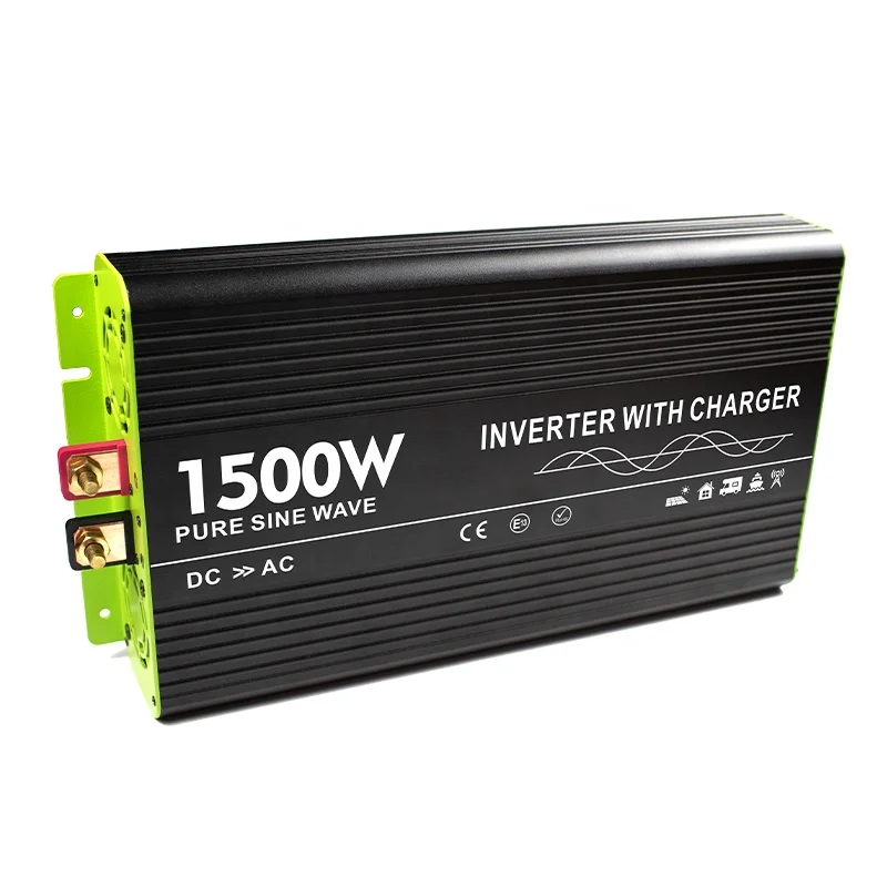 New Model Pure Sine Wave Power Inverter 12v 24v 48v 300w 500w 1000w 1500w 2000w 3000w Inverter with Charger for Emergency Energy