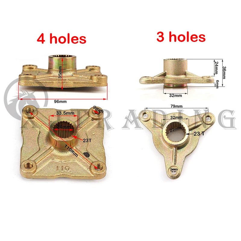Assy do eixo traseiro com roda dentada do rolamento, disco de freio, Monte Cubo da roda para DIY Kart ATV, Quad Bike Modificação Peças, UCP205, 1000mm