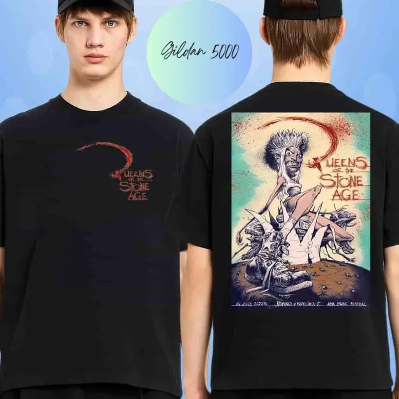 

Концертный постер «Королева Камненного века» в Романо, «Д'Єзелино», футболка «16 июля»