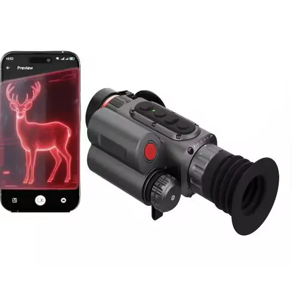Sytong LM02-19LRF Infrared Thermal Imaging Sight Rifle Scope 256x192 Night Vision Monocular