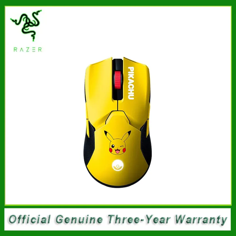 Razer Viper Ultimate Pokemon Pikachu Limited Edition Wireless Gaming Mouse with Charging Dock