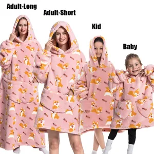 Hoodie kadınlar için avokado ailesi, giyim veya ekstra büyük, süper uzun, pazen lüks battaniye, sherpa, giysiler, ev yapımı Cadılar Bayramı, sıcak, kış İlk 10 satış, avokado, kazak-no. 8