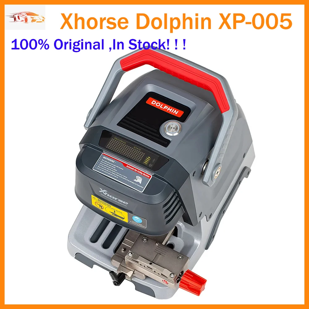 Xhorse Dolphin XP-005 XP005 Key Cutting Machine Multi-Language Cut Sided/Track/Dimple/Tibbe Key pk XP005 brasil