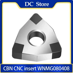 CBN CNC Insert WNMG080408 WNGA 080404 Wnmg 080412 PCBN Tip Lathe Cutter Turning Tools for Cutting Hardened Steel Cast Iron Roll