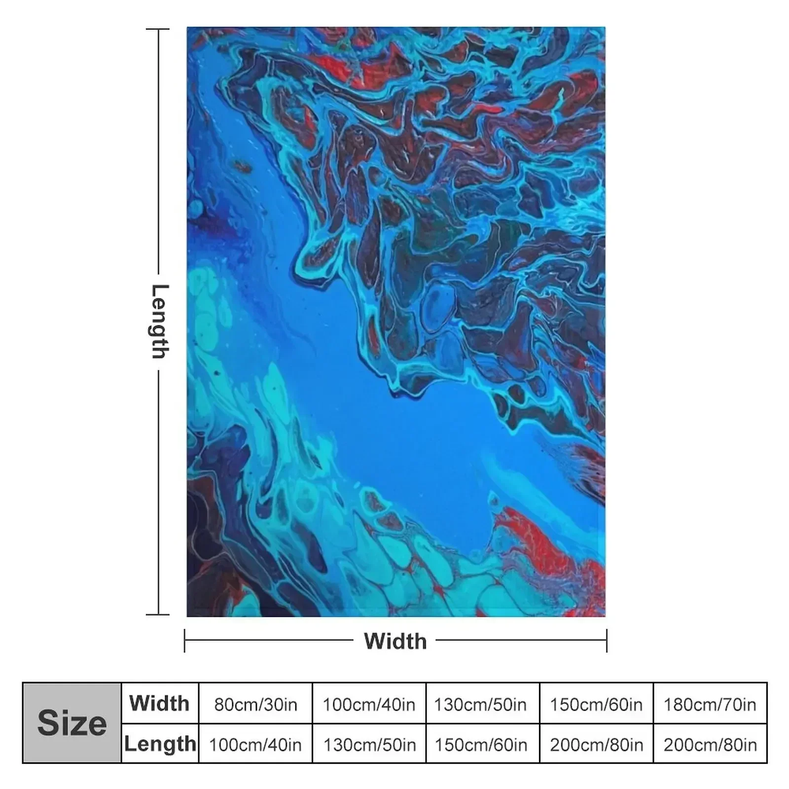 Bubbles Acrylic Pouring Throw Blanket Winter beds Softest Kid'S cosplay anime Blankets