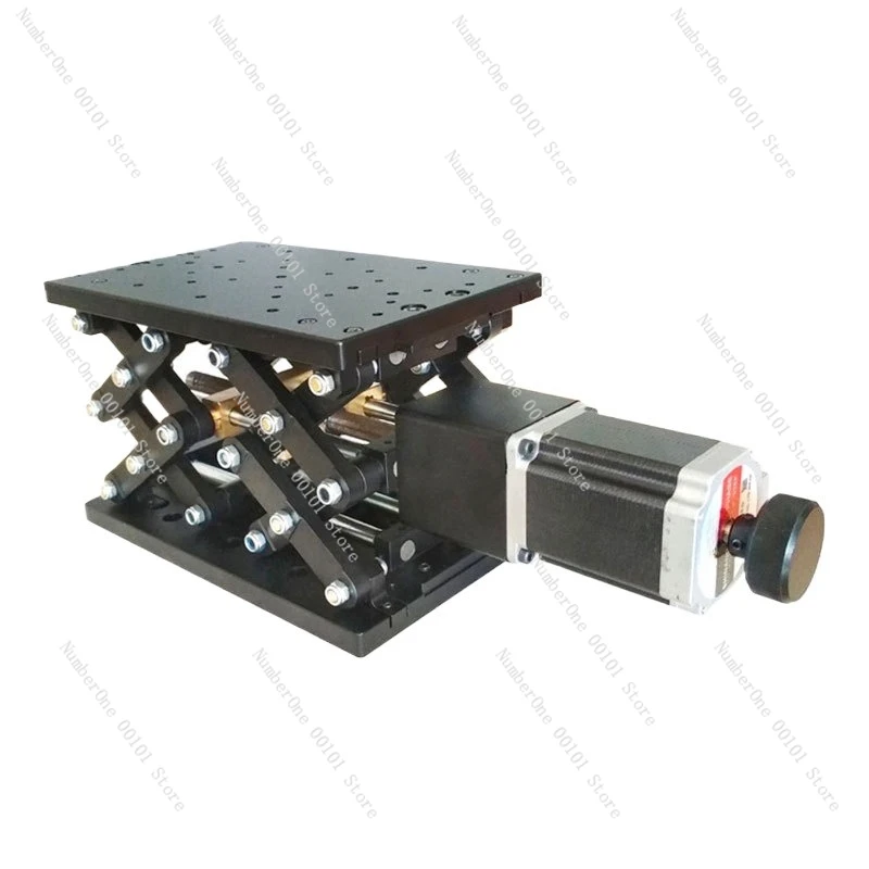 Precision electric lifting platform Z-axis height adjustment displacement platform vertical displacement trolley platform