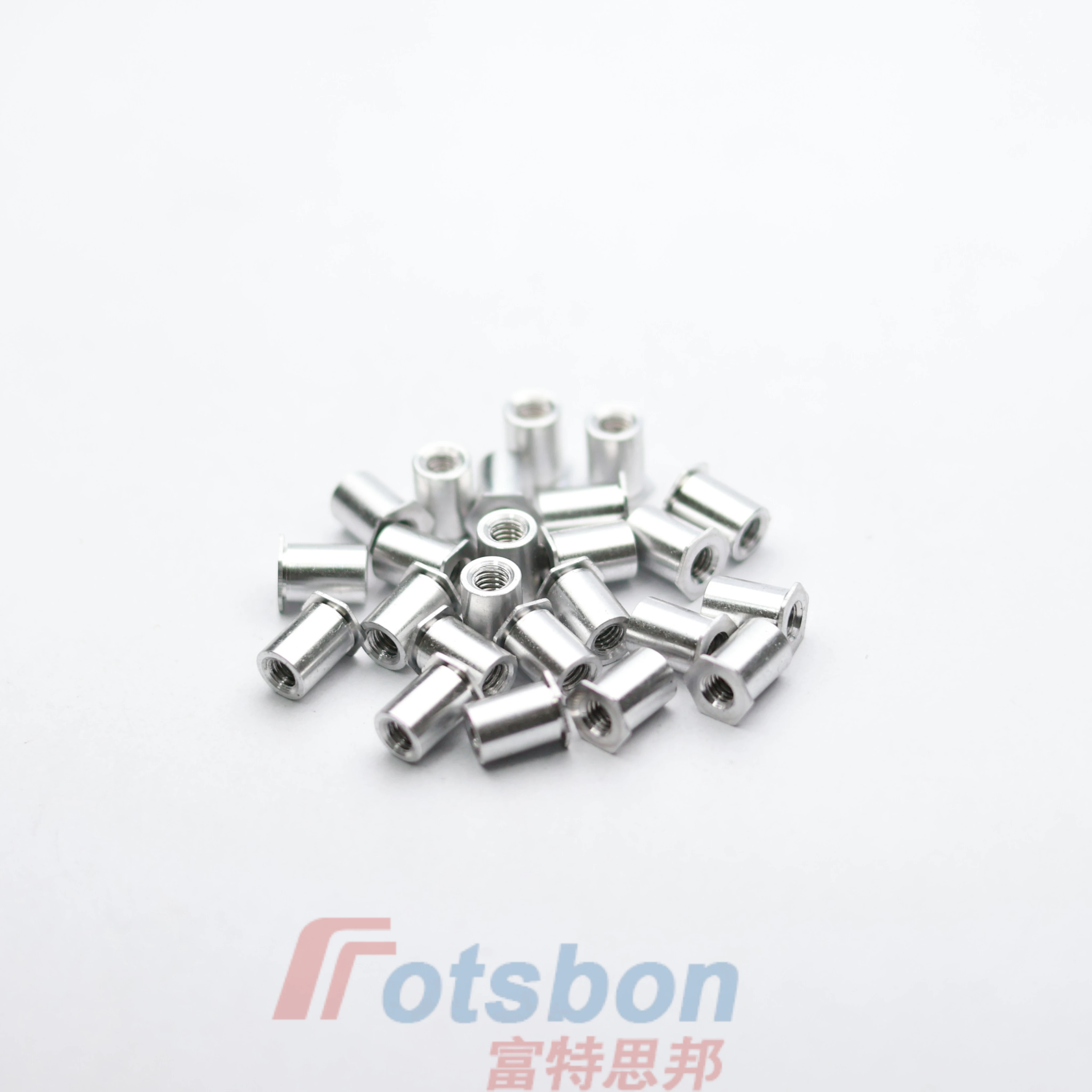 Thin Head Self-Clinching Threaded Standoffs Hex Stud TSOA/TSO4-256/6256/440/6440/632  Use In Sheet 0.63MM Carbon Steel Aluminum