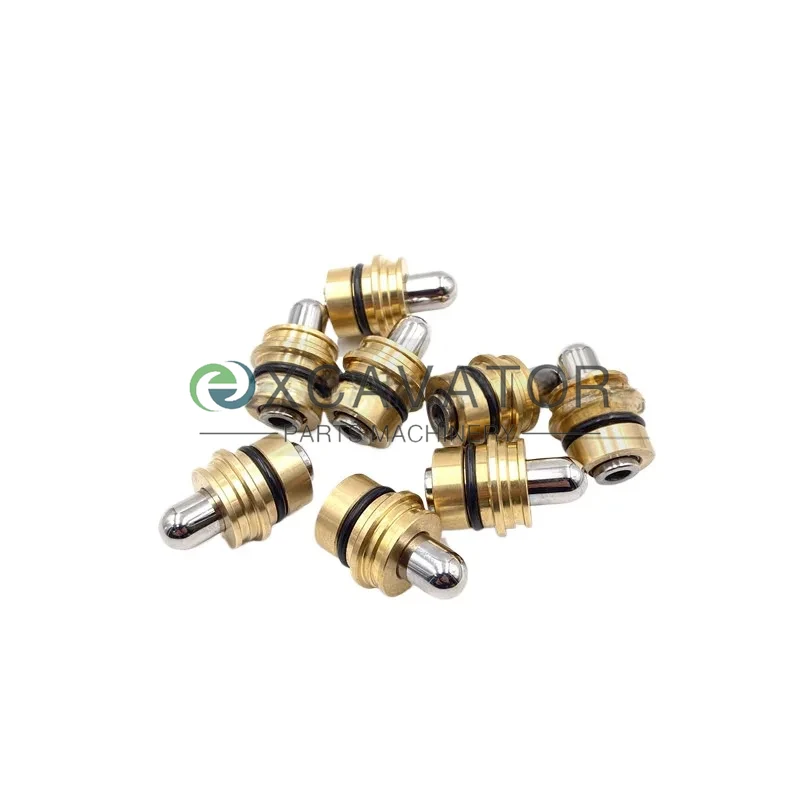 

For Yuchai YC35 55 60-6/7/8 Control Rod Handle Bullet Head Double Oil Seal Bullet Head Excavator Accessories