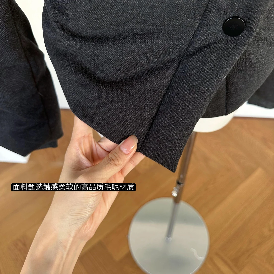 女性の秋冬シックなシングルブレスト長袖スリムホワイトダックダウンジャケットレディースストリートウェアソリッドカラー暖かいダウンアウター