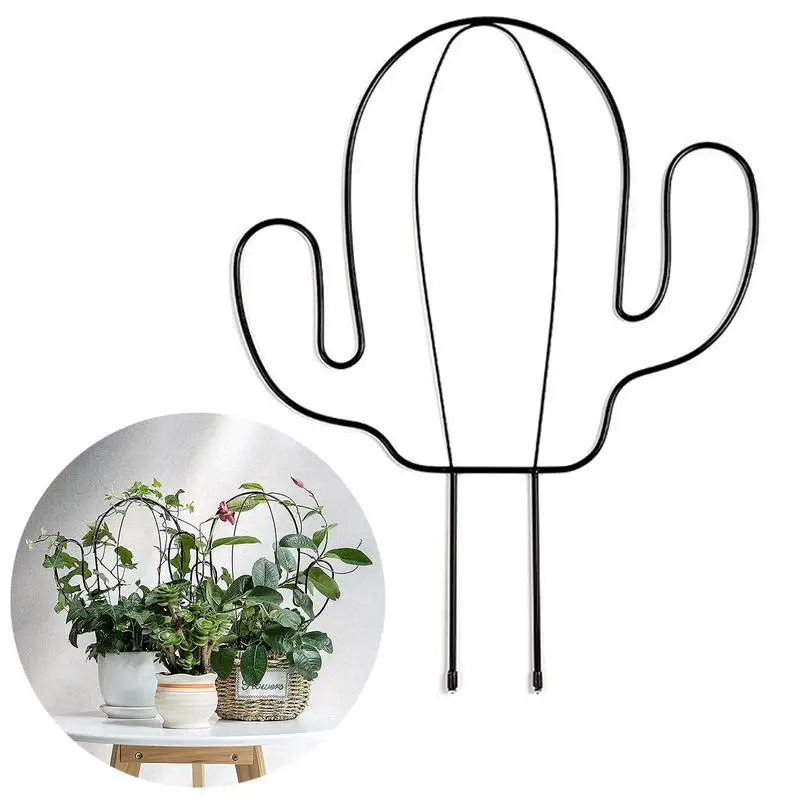 

Железная решетка для сада для подъема растений, без ржавчины, металлическая опора для растений, с проволочным покрытием, декоративный держатель для горшечных растений