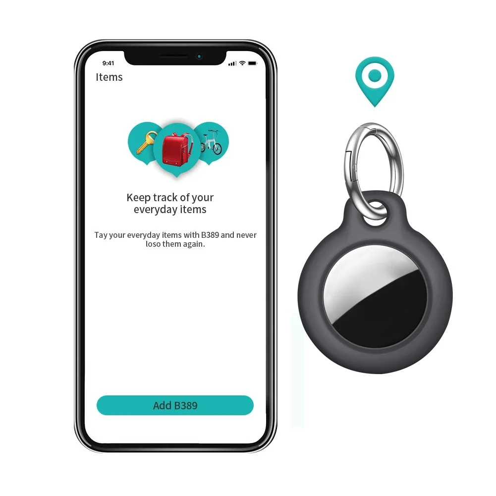 

2/1 шт. силиконовый защитный чехол для Apple airtag ударопрочный брелок