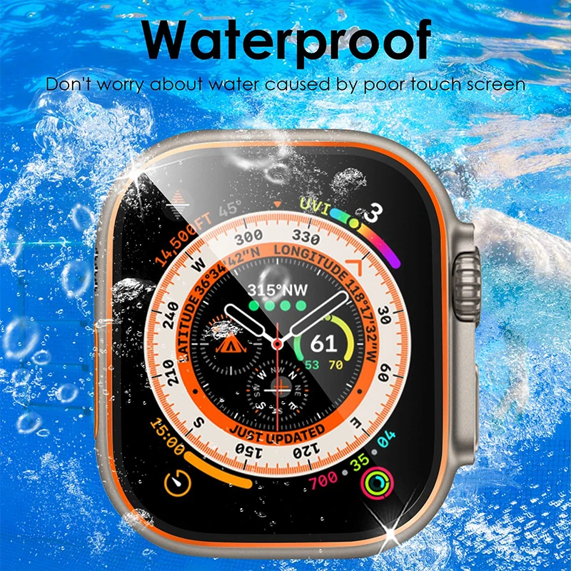 Tempered Glass for Apple Watch Ultra 49mm HD cover Screen Protector Anti-Scratch film Series 49 mm smart iwatch band Accessories