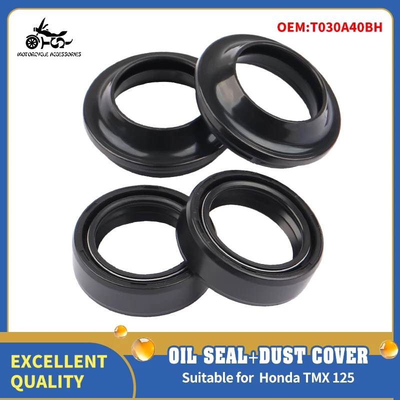 

SJ T030A40BH Motorcycle Shock Absorber Front Dust Seal For Honda TMX 125 ALPHA Front Fork Suspension Protection Dust Oil Seal