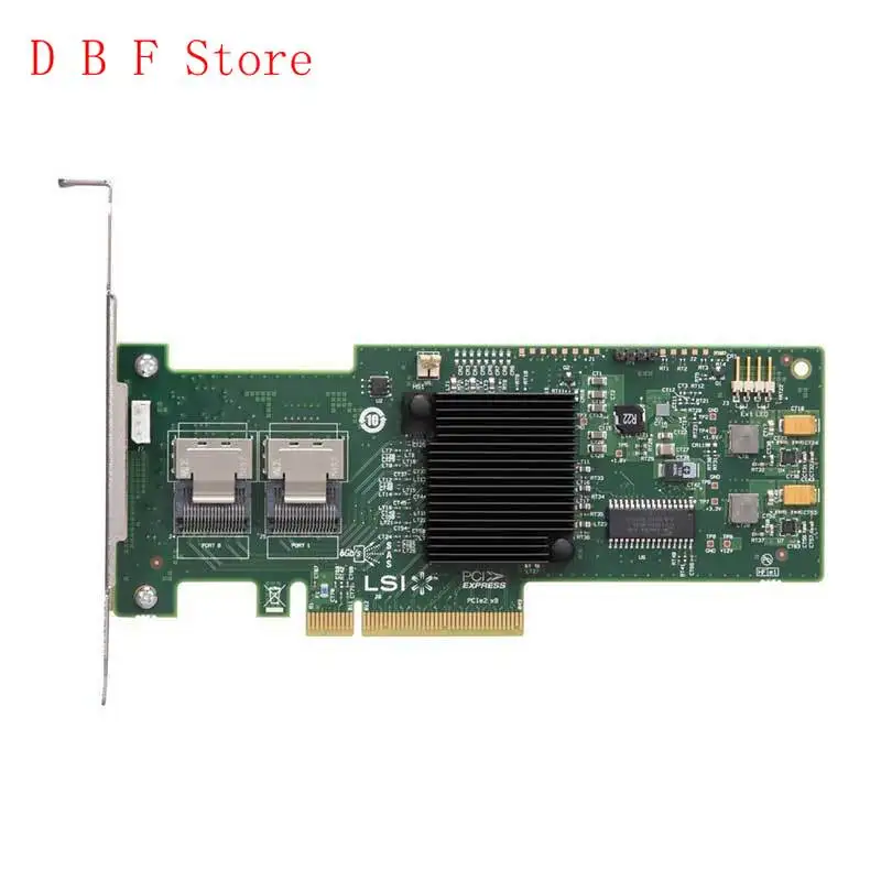 

LSI MegaRAID SAS 9240-8i LSI00200 8-port PCI-Express 6Gb/s SATA SAS RAID 0,1,5,10,50 RAID Controller Card