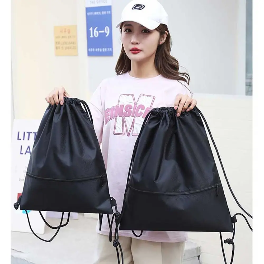 1Pcs Basketball Helmet Storage Sports Drawstring Pocket Outdoor Unisex Fitness Backpack Lightweight Waterproof Oxford Zipper Bag