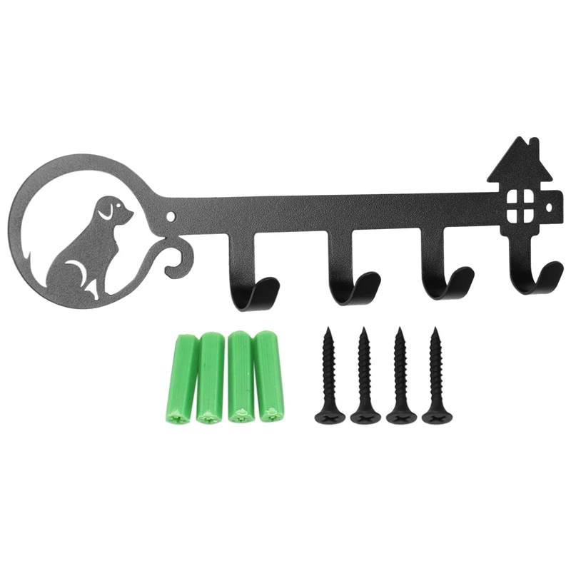 

Key Holder For Wall Decorative With 4 Key Hooks Uniquely Designed Key Rack