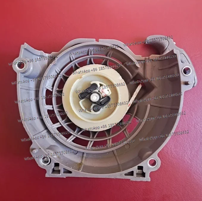 Arrancador de retroceso para motor de 2 tiempos chino 1E48F 48F 63CC, taladro perforador de tierra con arranque por tirón