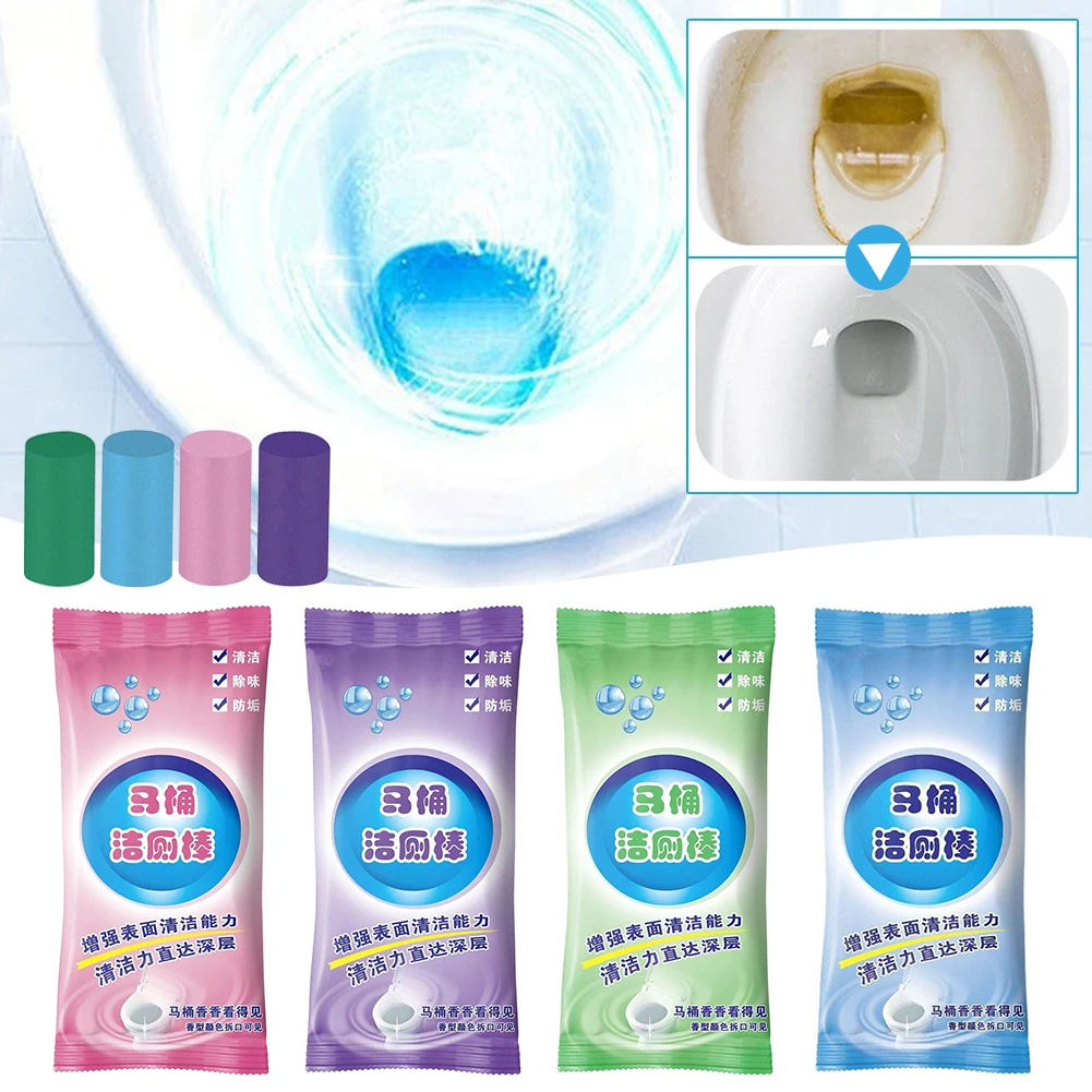 Concentrated Toilet Cleaner Sticks Long-Lasting Household Bowl Deodorizer Toilet Deodorant Cleaning Decoration Bathroom Supplies