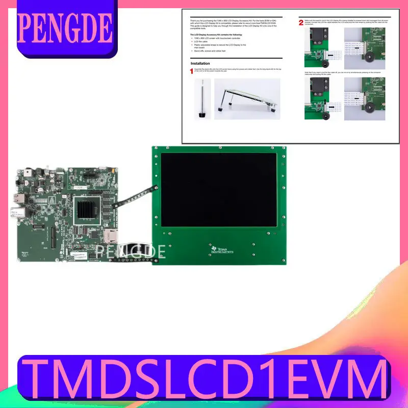 

TMDSLCD1EVM 1280x800 LCD display accessory kit AM65 IDK TMDX654IDKEVM new development board