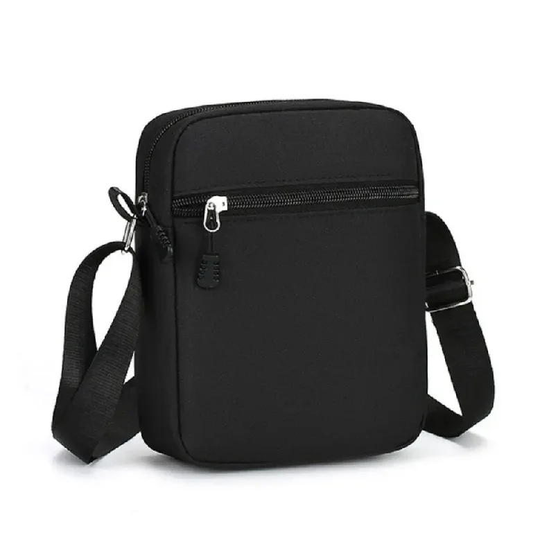 

Oxford Shoulder Bag Durable Mini Black Mobile Phone Bag Waist Pack Men
