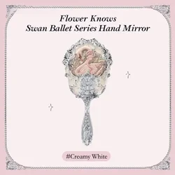 European Vintage Hand Makeup Mirror Frame Pocket Mirror Heart Mirror for Girl Gift
