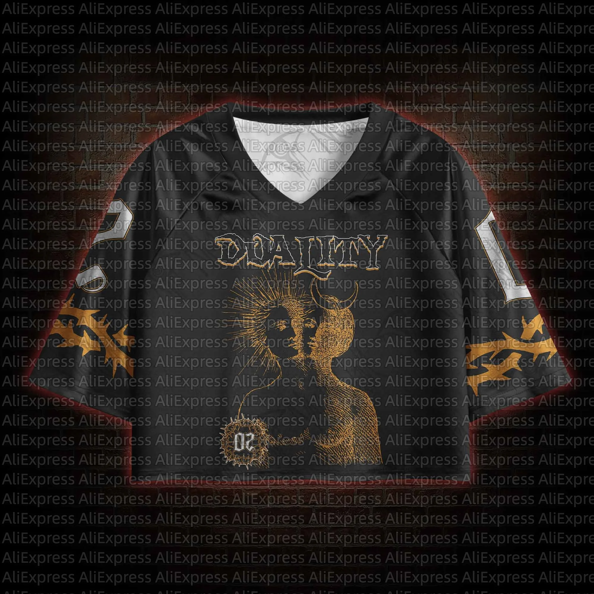 

2026 New Movie Sports Fashion Adult Children V-neck Crop Top T-shirt Street View Clothing Gothic Horror Fan Gift